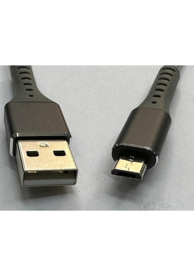 Mikro Usb Kablo 25 Cm Micro Usb Kablo Kısa Örgülü Kablo