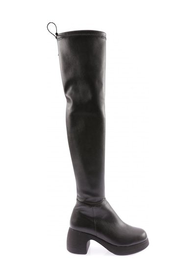 Dgn 2100 Kadin Strech Knee High Topuklu Çizme 2100-2131-R1534 Siyah Dgn 2100 Kadin Strech Knee High Topuklu Çizme 2100-2131-R1534 Siyah
