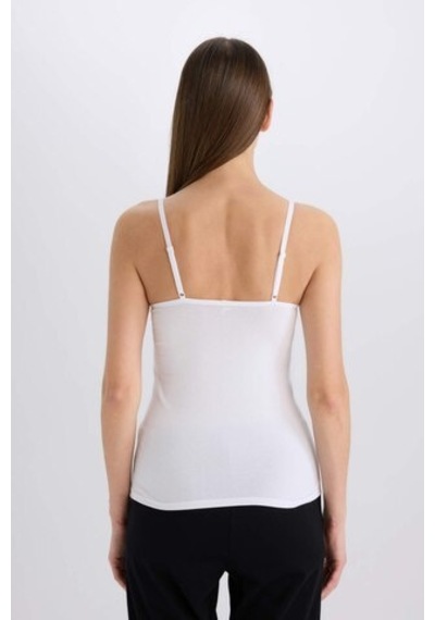 DeFacto Pedli Pamuklu Askılı Atlet-Fall in Love N6090AZ25SPWT34