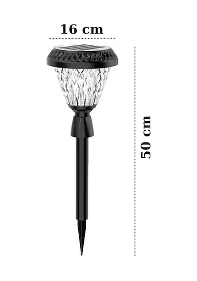 Forlife 50 Watt Solar Dekoratif Çim Saplamalı Bahçe Armatürü Fl-3324