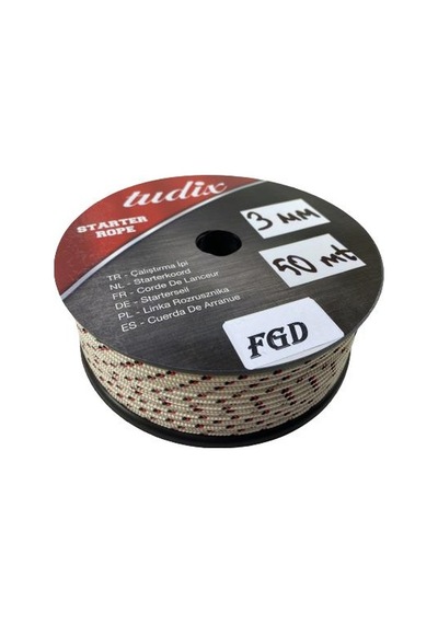 Fgd Motor Çekme Çalıştırma Starter İpi 3Mm 50 Metre