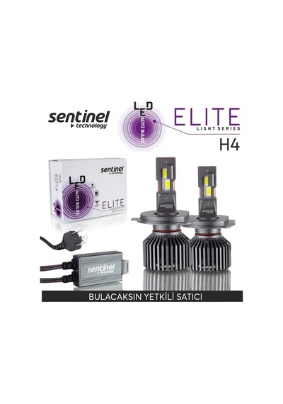 Sentinel Elite H4 Led Xenon Ampülü 65w 12v 12000 Lumen 6500 Kelvin Beyaz Işık Diğer