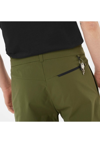 Salomon Outerpath Utılıty Erkek Outdoor Şortu Grape Leaf Lc2212800 Yeşil