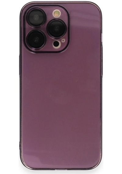 Cosmotex Newface İphone 13 Pro Max Kılıf Armada Lensli Kapak - Derin Mor