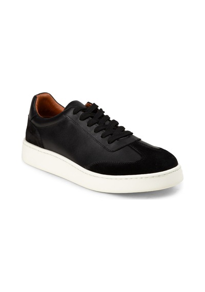 Deery Erkek Siyah Hakiki Deri Sneaker Ayakkabı - 04407msyhe01