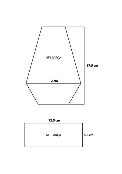 Decorita Plaket|Kristal Cam Plaket|Şekil-4| Baskısız|10'lu Takım