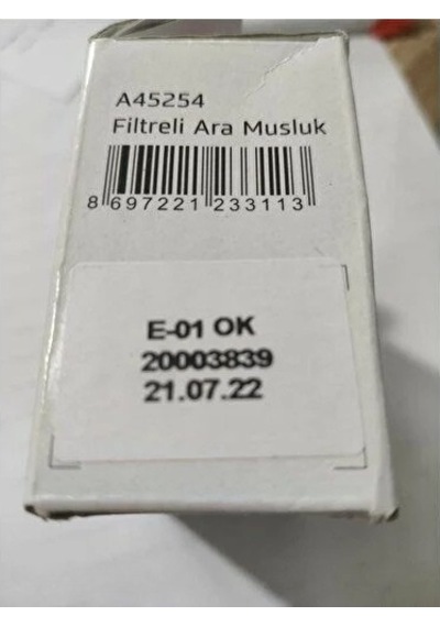 Artema Filtreli Ara Musluk, İkili Paket, A45254