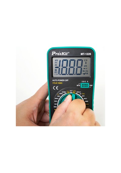 Ten,proskit Mt-1226 True Rms Dijital Multimetre Profesyonel Elektronik Ölçü Aleti