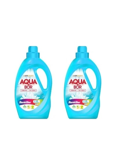 Aquabor Doğal Mineralli Sıvı Renkliler Deterjan Seti 35285193