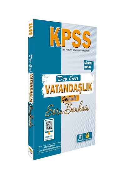 KPSS Vatandaşlık Dev Seri Soru Bankası Çözümlü- Tasarı Akademi