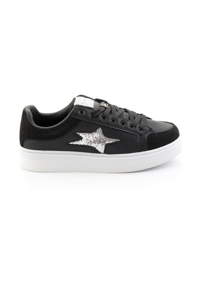 Bambi Siyah Kadın Sneaker K01027035009 Siyah