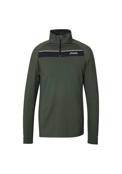 Phenix Phenıx Time Space 1/2 Zip Tee 33 Haki