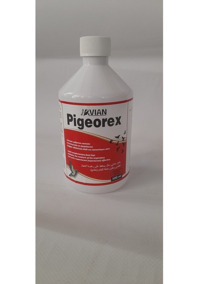 Pigeorex 500 Ml Güvecin Ve Kafes Kuşları Için Hırıltı Ve Tamamlayıcı Yem