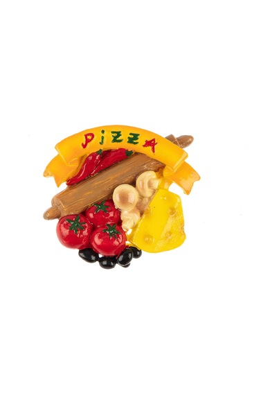 Madame Coco Magnet-pizza 1kmgnt02225x5,6cm-std Çok Renkli