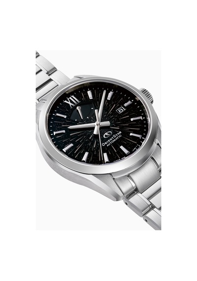 Orient Star Limited Edition Re-bx0009b00b Kurmalı Otomatik Çelik Gri Siyah Kadran 10 Atm 40 Mm Erkek Kol Saati Gri