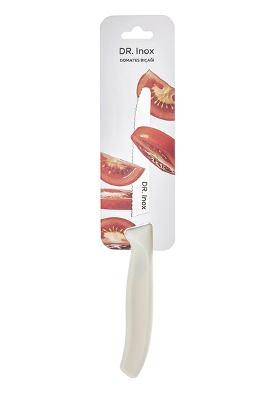 Dr. Inox Domates Bıçağı Krem 22 Cm Krem