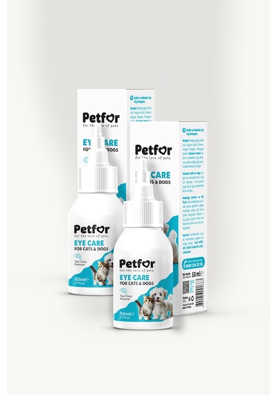Kedi Ve Köpekler İçin Göz Bakım Damlası 50 Ml X2 Adet