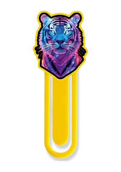 Neon Kaplan Kitap Ayracı