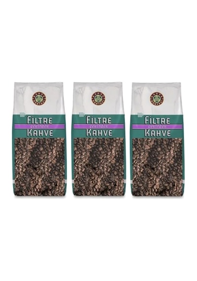 Kahve Dünyası Filtre Çekirdek Kahve 1 Kg X 3 Paket