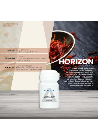 Carpex Aromatik Koku Kartuşu Horizon 125 ML