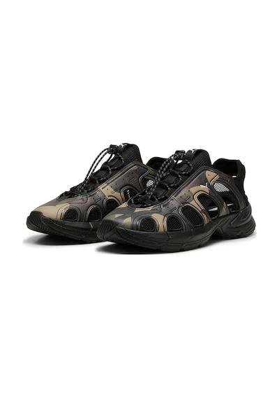 Puma Velo Camo Unisex Sandalet Siyah