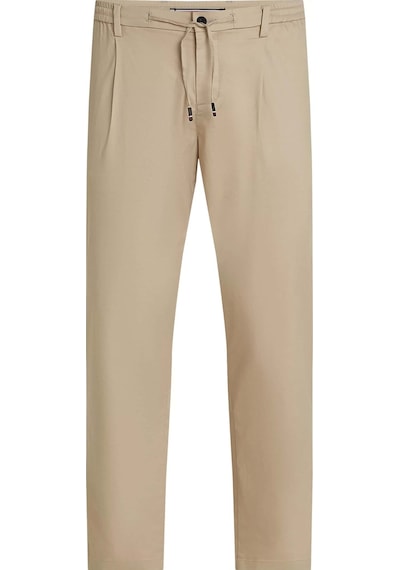 Tommy Hilfiger Erkek Regular Fit Bilek Boy Teknik Kumaş Pantolon - Bej Sandalwood