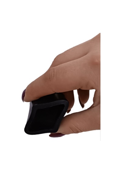 Cateksss Sessiz Tip Sandalye Pabucu Masa Sandalye Zemin Koruyucu 30x30 Mm Siyah - 30 Lu Paket
