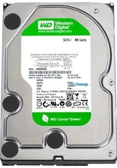 Western Digital WD6400AARS Caviar Green 640 GB 64 MB 3.5" HDD