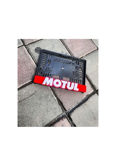 1.kalite Kabartma Motul Motor Pleksi Plakalık 3d