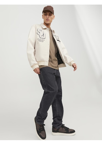 Jack & Jones Erkek Chris 737 Jean - 12250230 Black Denim