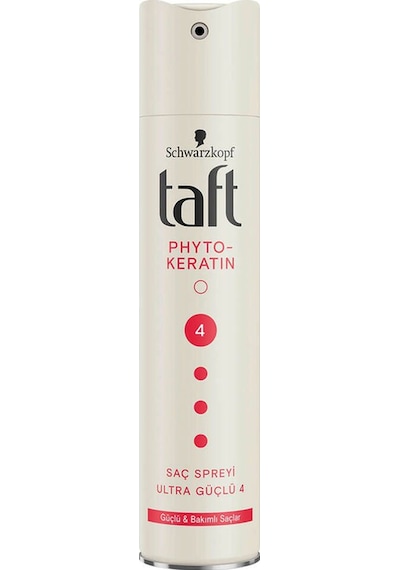 Taft Saç Spreyi Keratin Ultra Güçlü 4-250 Ml