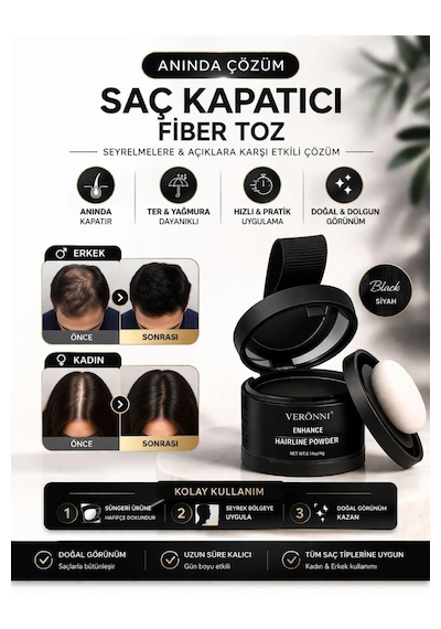 Blue Skin Care Saç Kapatıcı ve Dolgunlaştırıcı