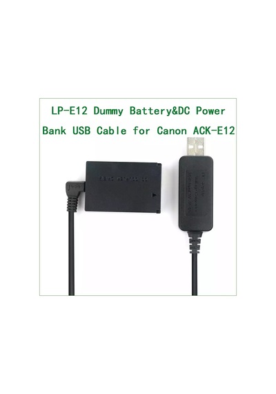 Canon Lp-E12 Dummy Batarya Eos M M2 M10 M50 M50Mark2 M100 M200