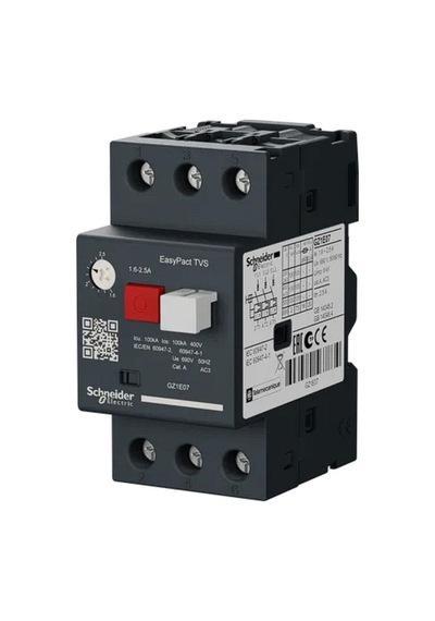 SCHNEİDER ELECTRİC Easypact Tvs Gz1E07 Motor Koruma Şalteri (1,6A-2,5A)