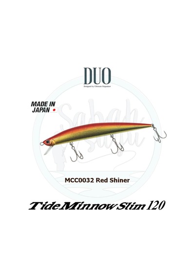 Duo Tide Minnow Slim 120 Mcc0032 Red Shiner