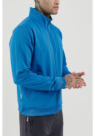 Airlife Sportswear Tam Boy Fermuarlı Erkek Dik Yakalı Eşofman Takımı Saks Saks Mavi