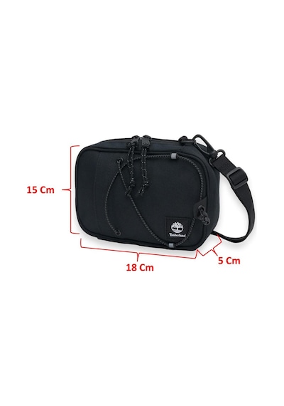 Timberland Tb0a5ssy Cross Body Bag 18x5x15 Siyah Unisex Spor Çanta 001