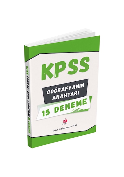 Kpss Coğrafyanın Anahtarı 15 Deneme - Vedat Biçim, Numan Ötas