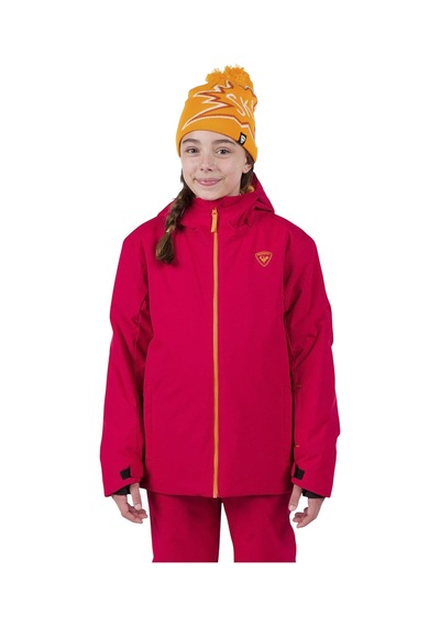 Rossıgnol Rossignol Jr Strawpile Unisex Çocuk Kırmızı Kayak Ceketi Rrd Kırmızı