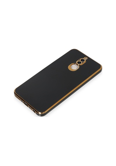 Huawei Mate 10 Lite Uyumlu Kılıf Volet Silikon - Siyah
