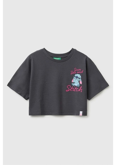 United Colors Of Benetton Kız Çocuk Lilo & Stitch Baskı Detaylı Crop T-shirt Kahverengi 6-13 Yaş-2825 United Colors Of Benetton Kız Çocuk Lilo & Stitch Baskı Detaylı Crop T-shirt Kahverengi 6-13 Yaş-2825
