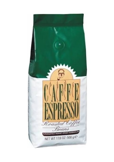 Kurukahveci Mehmet Efendi Espresso Kahve Kavrulmuş Çekirdek 500 G