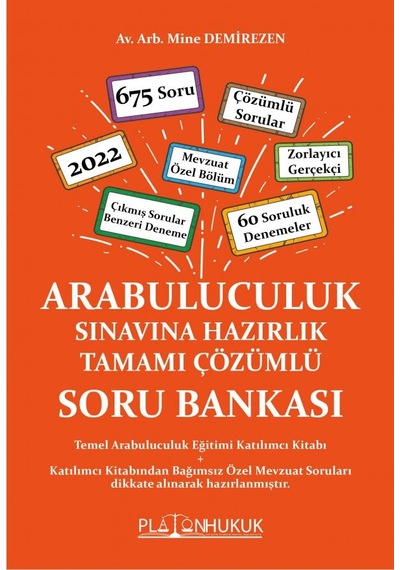 Arabuluculuk Sınavına Hazırlık Tamamı Çözümlü Soru Bankası