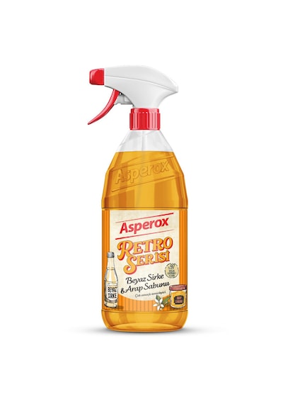 Asperox Retro Serisi Beyaz Sirke & Arap Sabunu 1 Lt Tekli