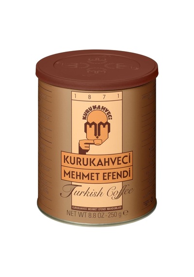 Kurukahveci Mehmet Efendi Türk Kahvesi 250 Gr Teneke X 4 Adet Öğütülmüş