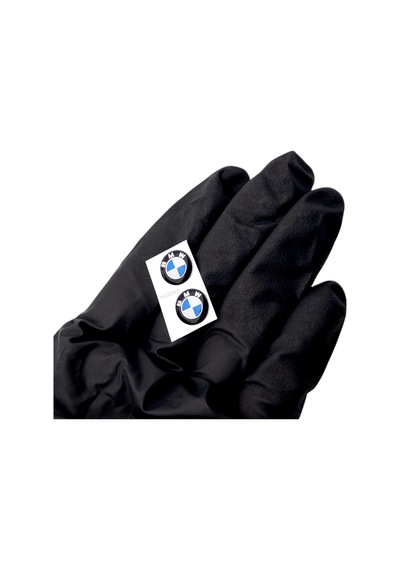Kendinden Yapışkanlı Bmw Logolu 11 Mm Damla Baskılı Anahtarlık Kumanda Amblemi 2 Adet