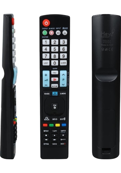 Hey Rm-l930+1 Küçük Kalıp LG Uyumlu Smart Lcd Led Tv Yazısız Kumanda