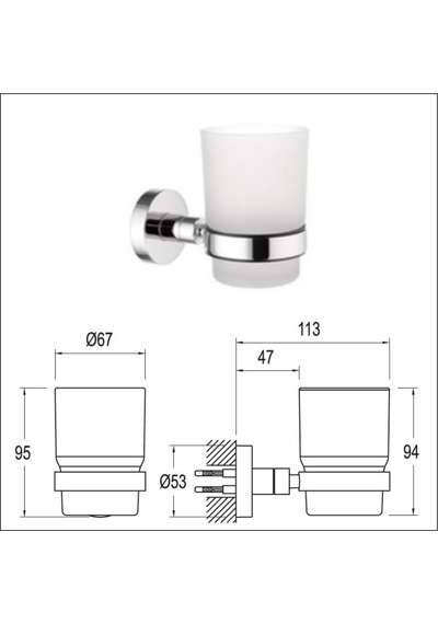 Kale D100 Banyo Aksesuar Seti 5 Parça Kaliteli Set 7517799055 Krom