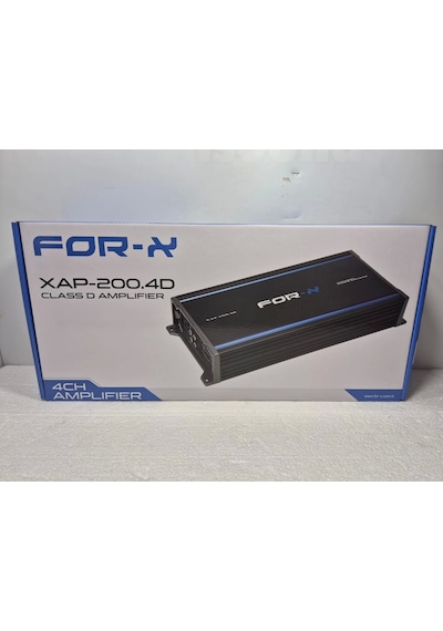 For-x Amfi 4 X 200 Rms Ses Ve Bass Amfisi For-x Xap-200.4d Oto Anfi