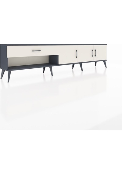 Arges Tv Ünitesi 2 Raflı Tek Çekmeceli 3 Kapaklı 220x30x51 Antrasit-aytaşı Aytası/aytası - Antrasıt Arges Tv Ünitesi 2 Raflı Tek Çekmeceli 3 Kapaklı 220x30x51 Antrasit-aytaşı Aytası/aytası - Antrasıt